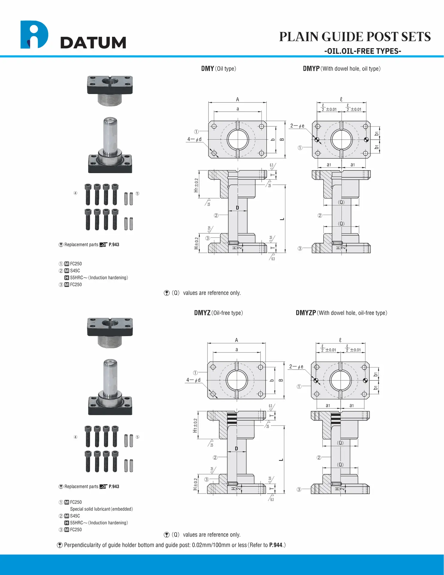 plain-guide-post-sets-oil-oil-free-type